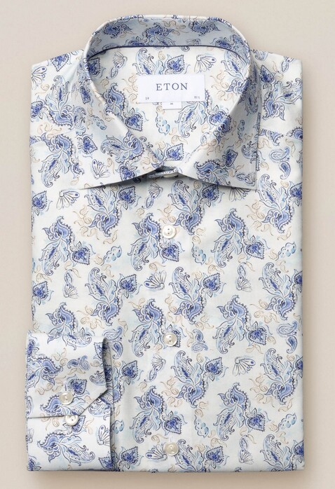 eton paisley shirt