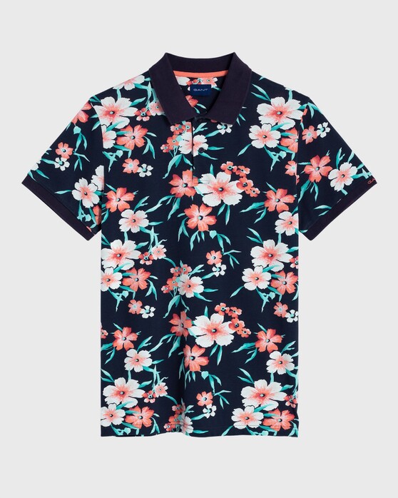 polo shirt floral